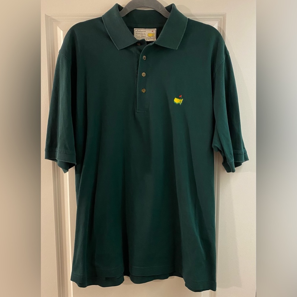 Augusta National Golf - The Masters Official Green Polo - SLAZENGER Large